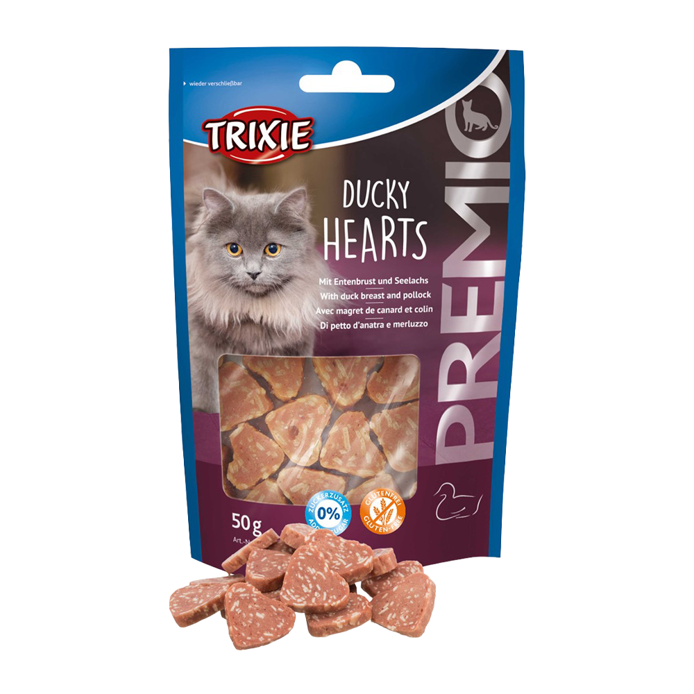 Ducky Hearts-præmie - 50 g