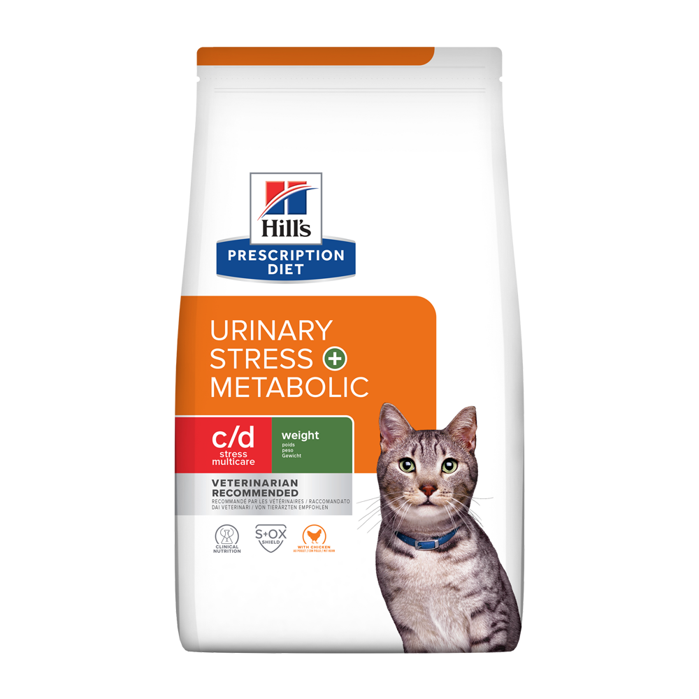 PD Feline C/D Multicare Stress + Metabolic PF Feline C/D