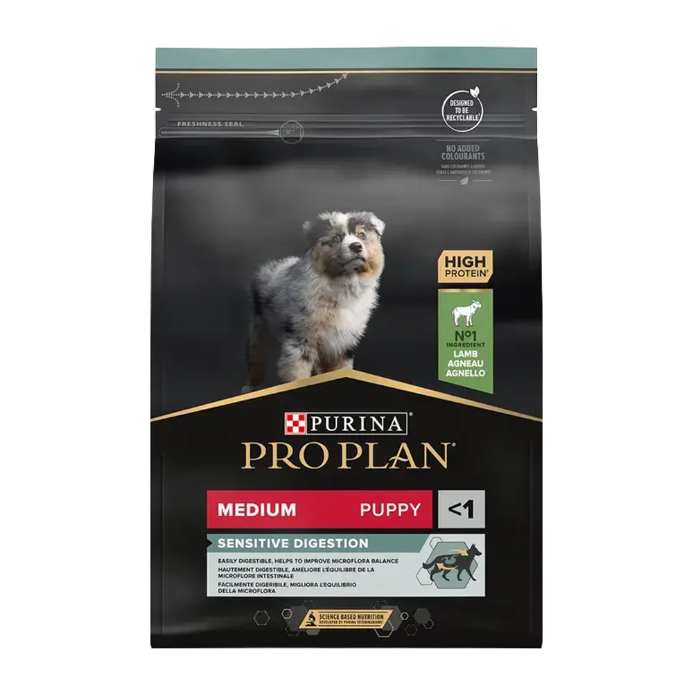 Pro Plan Medium Puppy - Sensitiv Fordøjelse Lam