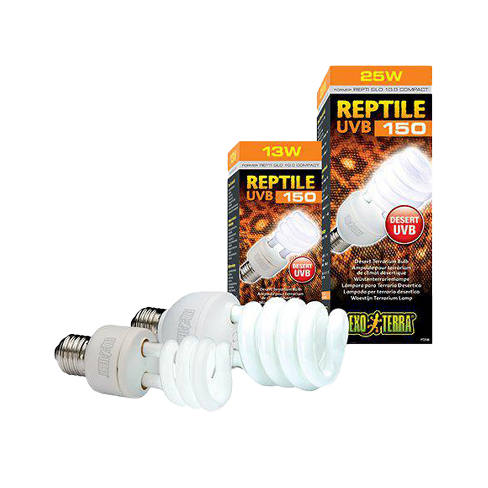 Exoterra Reptil UVB 150 Lysrörslampa - E27 | Endast 339 kr! - Zoogiganten