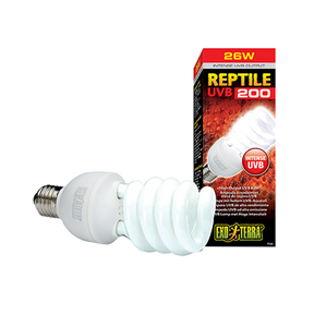 Reptil UVB 200 Lysrörslampa  - E27 | Endast 499 kr! - Zoogiganten