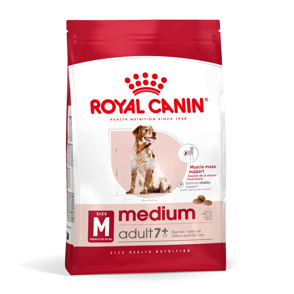 Royal Canin Medium Adult 7+ - 15 KG | Endast 1059 kr! - Zoogiganten