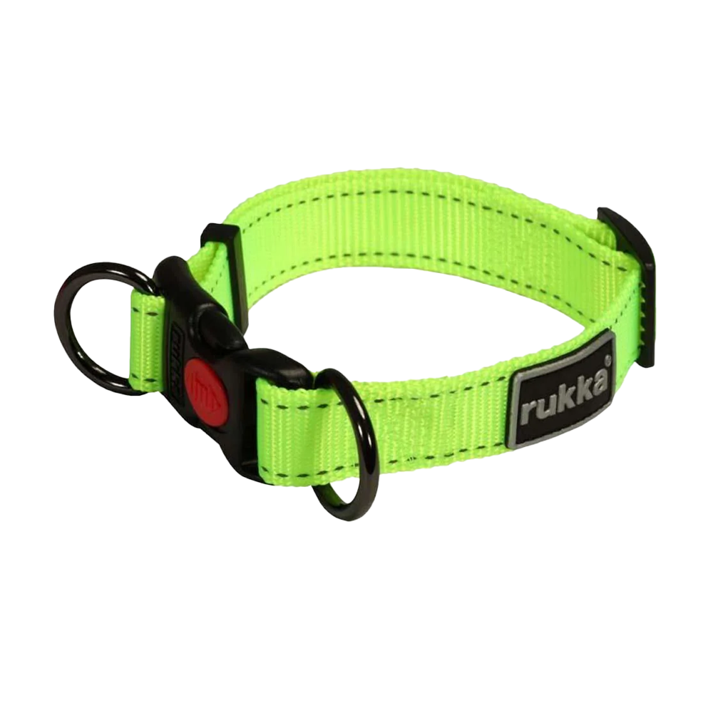 Rukka Bliss Neon Halsband Gul