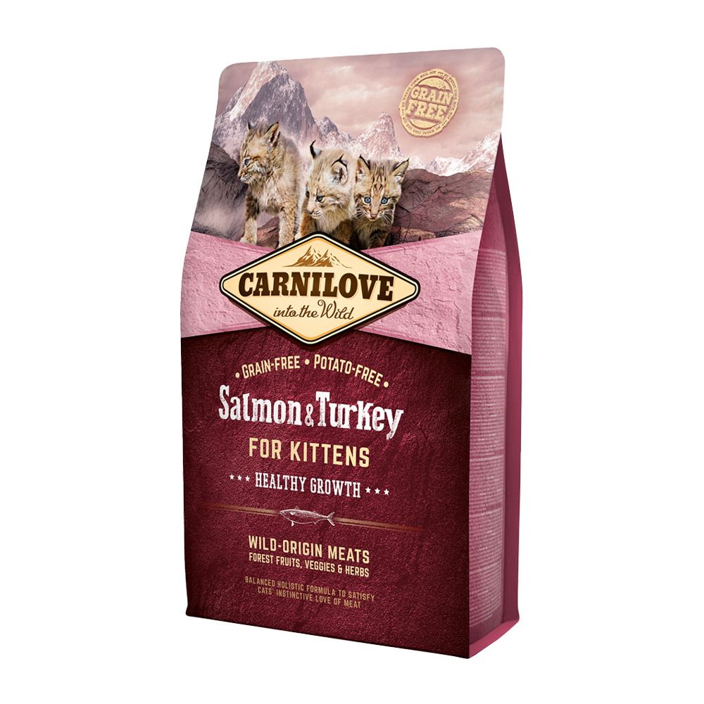 Carnilove Lax & Kalkon Kittens Healthy | Endast 89 kr! - Zoogiganten