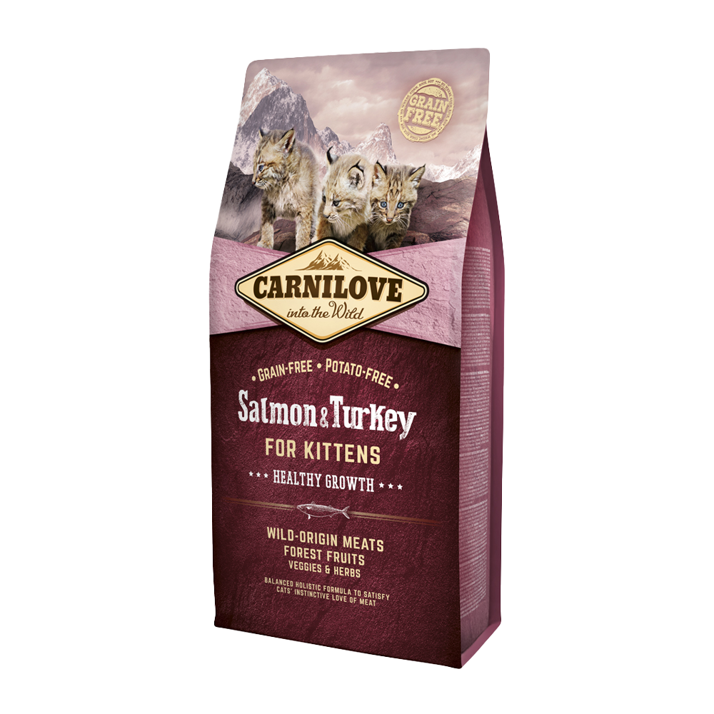Carnilove Lax & Kalkon Kittens Healthy | Endast 89 kr! - Zoogiganten