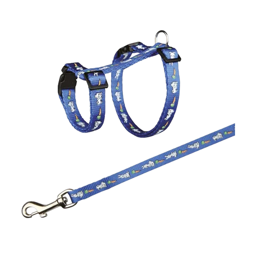 Sele &amp; snor med motiv - Kanin 25-44 cm