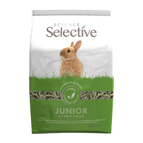 Selektivt junior kaninfoder