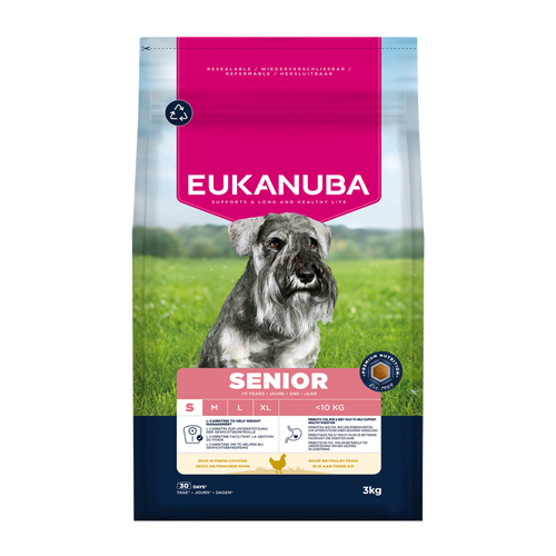 Euk Hunde Senior Small - 3 KG