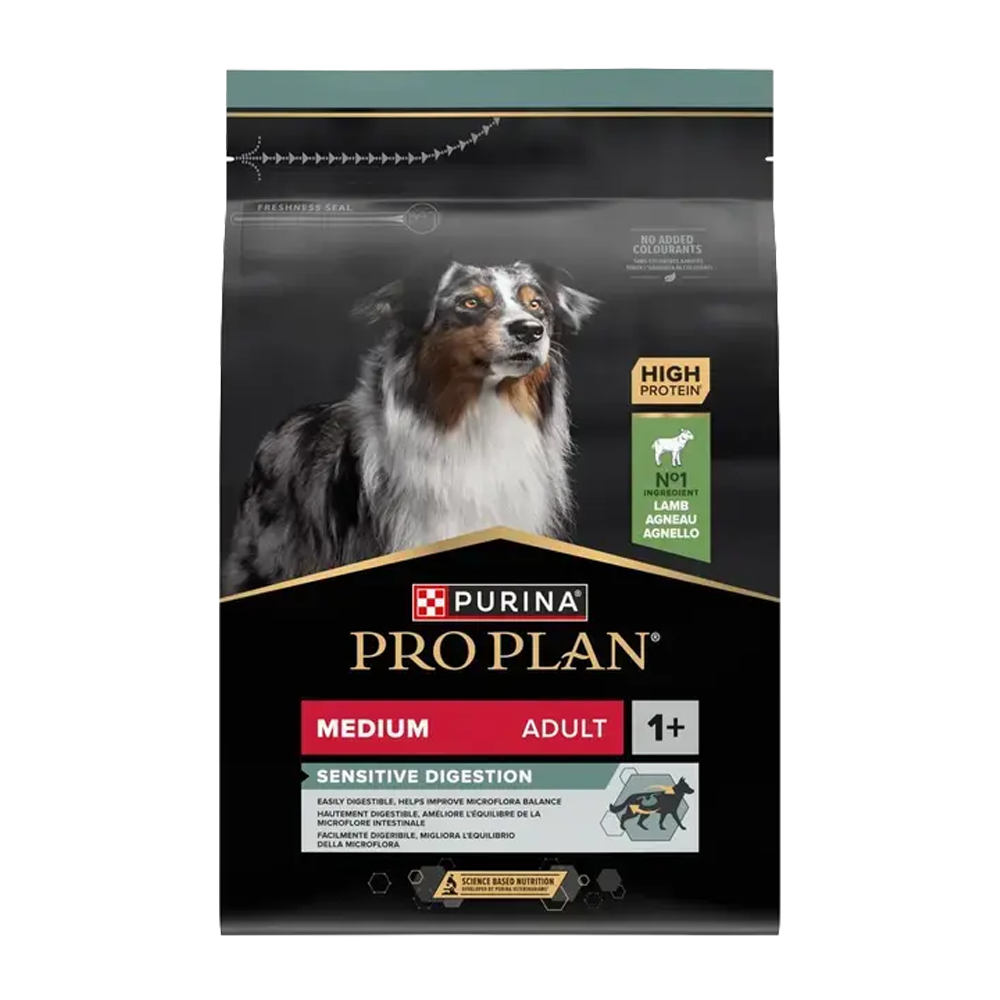 Pro Plan Medium Adult - Sensitiv Fordøjelse Lam
