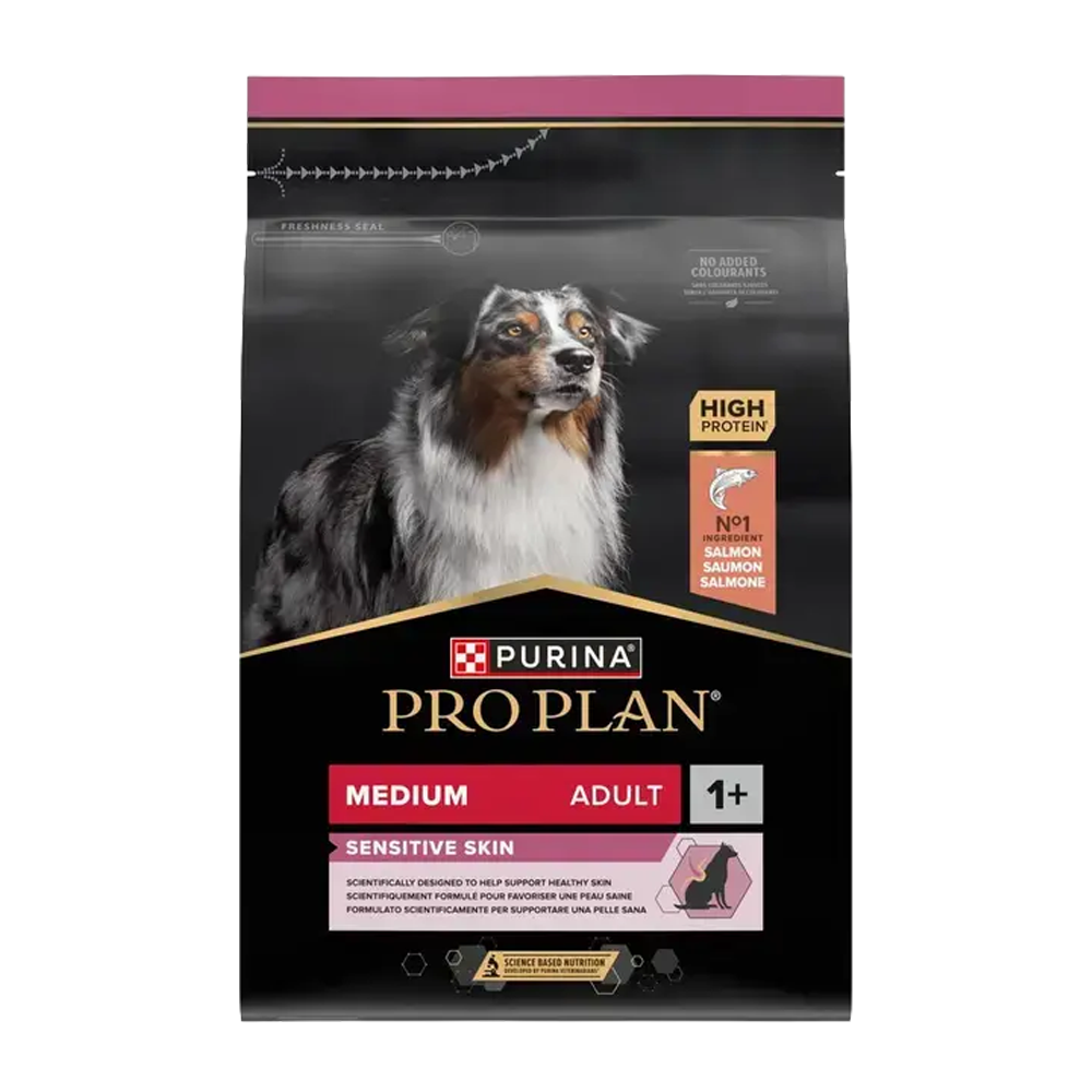 Pro Plan Medium Voksen - Sensitiv Hud - 1x14 KG