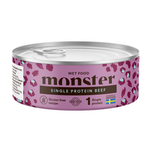 Monster Cat Adult Single Beef Vådfoder - 100 g