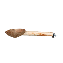 Sittpinne med Foderkopp Bambu/kokos - 25 Cm | Endast 119 kr! - Zoogiganten