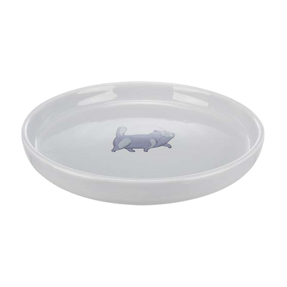 Skål Fat Cat Lav/Bred Keramik - 0,6 L