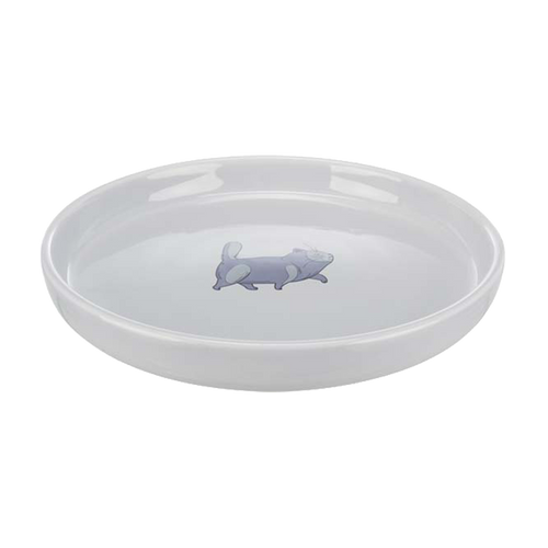 Skål Fat Cat Lav/Bred Keramik - 0,6 L