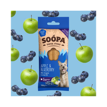 Soopa Dental Sticks Äpple & Blåbär - 100 G | Endast 89 kr! - Zoogiganten