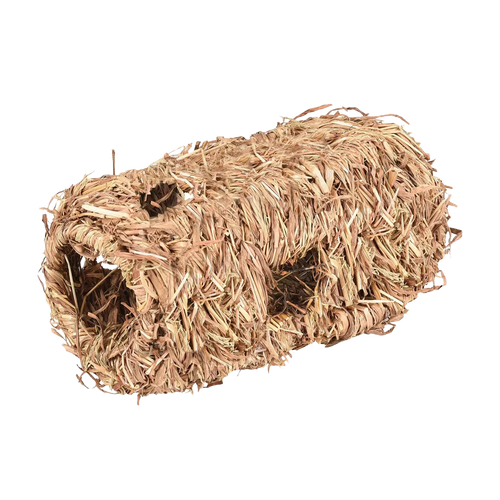 Flamingo Sovtunnel i gräs hamster -  21 x 6 cm