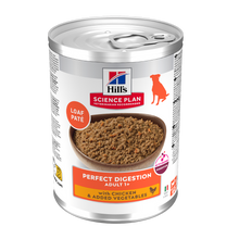 Science Plan Canine Adult Perfect Digestion med kylling - 12x363 g