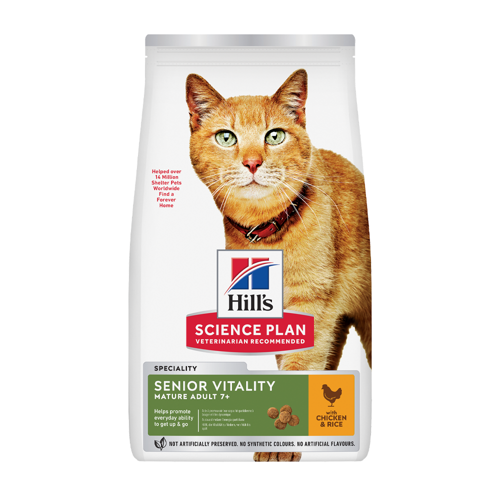 SP Feline Senior Vitality kylling med ris