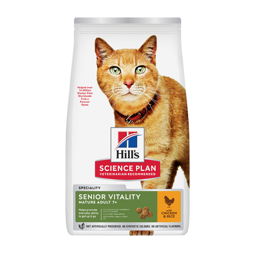 SP Feline Senior Vitality kylling med ris