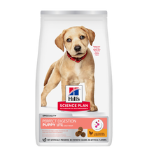 Science Plan Puppy Perfect Digestion Large Breed med kylling og brune ris - 12 kg