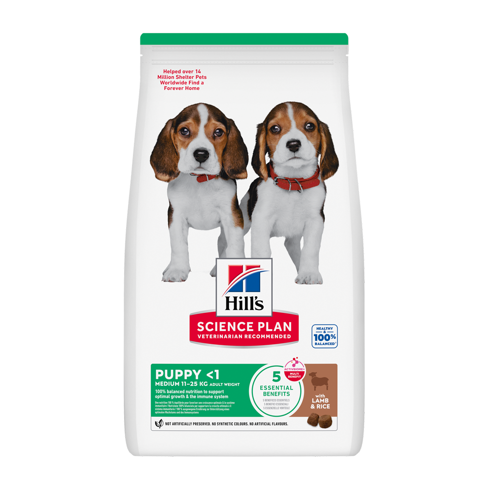 Science Plan Puppy Medium Lam & Ris