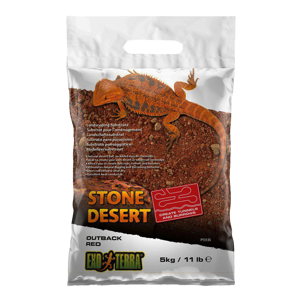 Stone Dessert Röd Grävsubstrat | Endast 169 kr! - Zoogiganten
