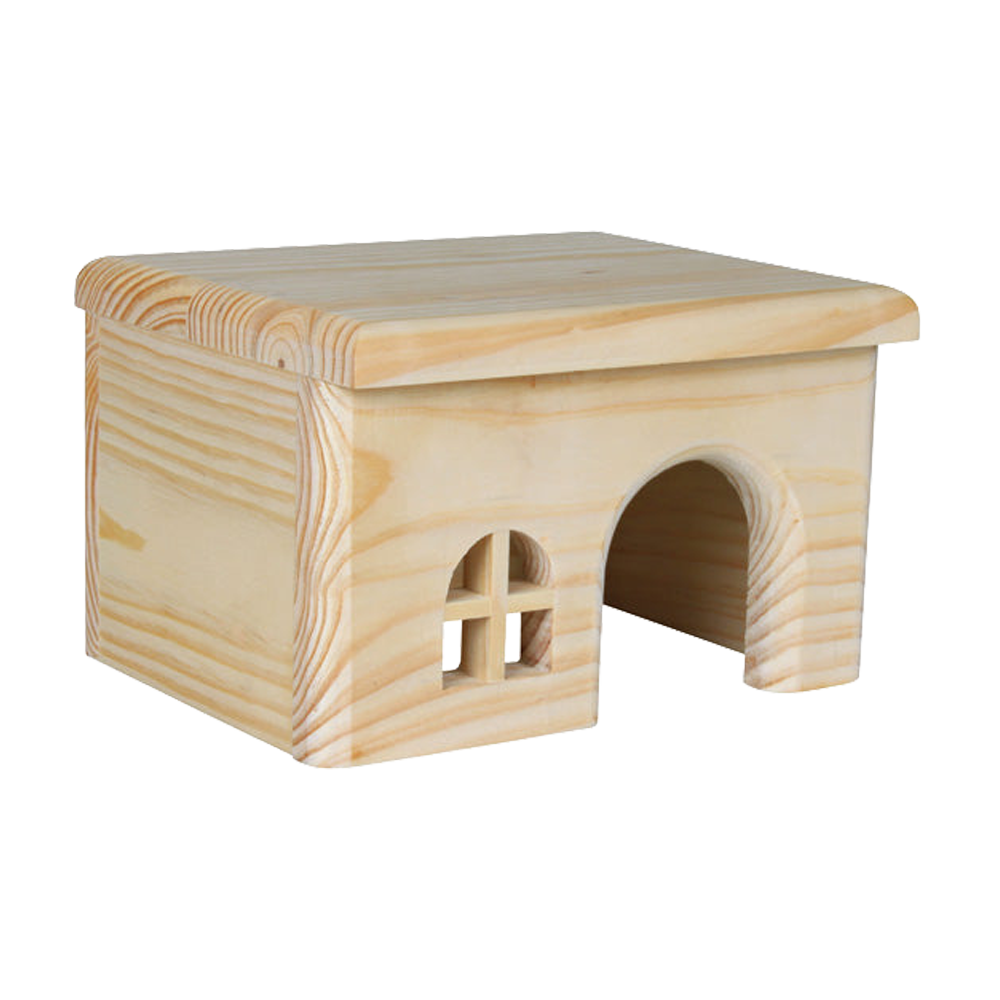 Træhus gnaver - 15x12x15 cm