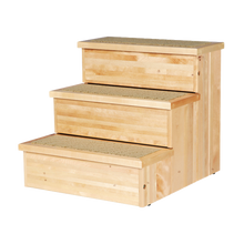 Trappe Fyrretræ - 40x38x45 cm