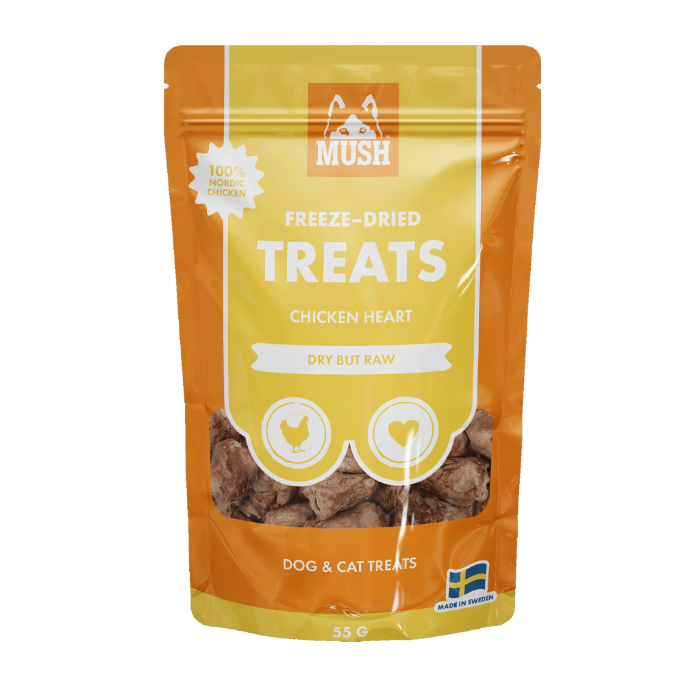 Kyllingepuré med hjerter - 50 g