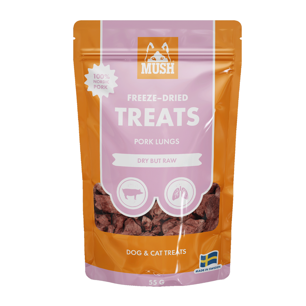 Svinekød med svampe - 45 g