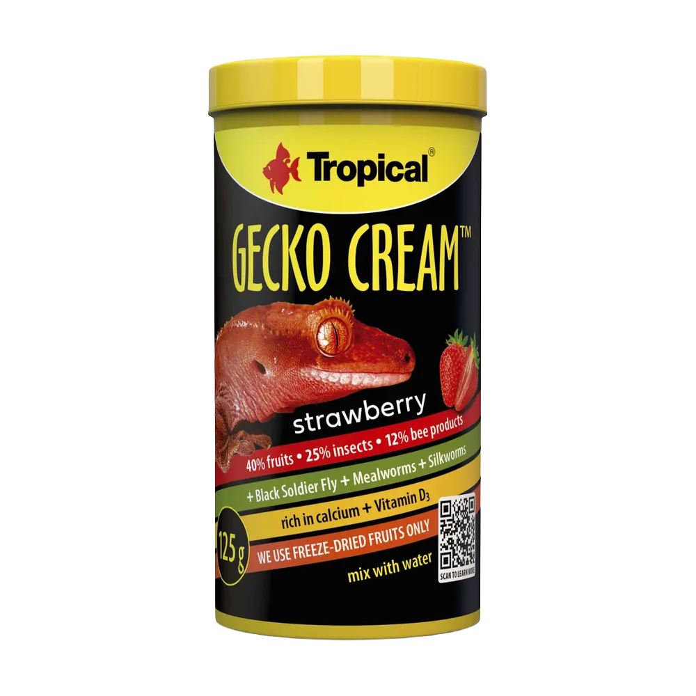 Tropisk Gecko Creme Jordbær - 100 ML