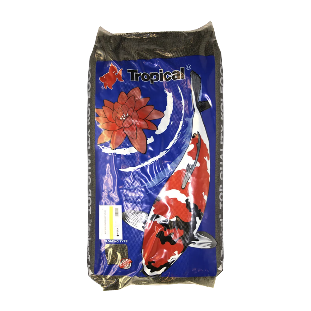 Tropical Koi Spirulina Pellet Størrelse M - 15 KG