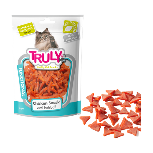 Truly Cat Kyllingesnacks Anti Hårboller - 50 G