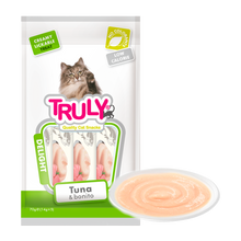 Truly Cat Cremet Lickable Tun &amp; Bonito - 70 G