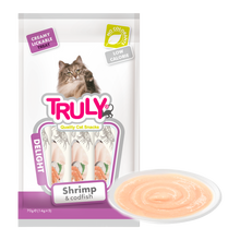 Truly Cat Creamy Lickable Rejer & Torsk - 70 g