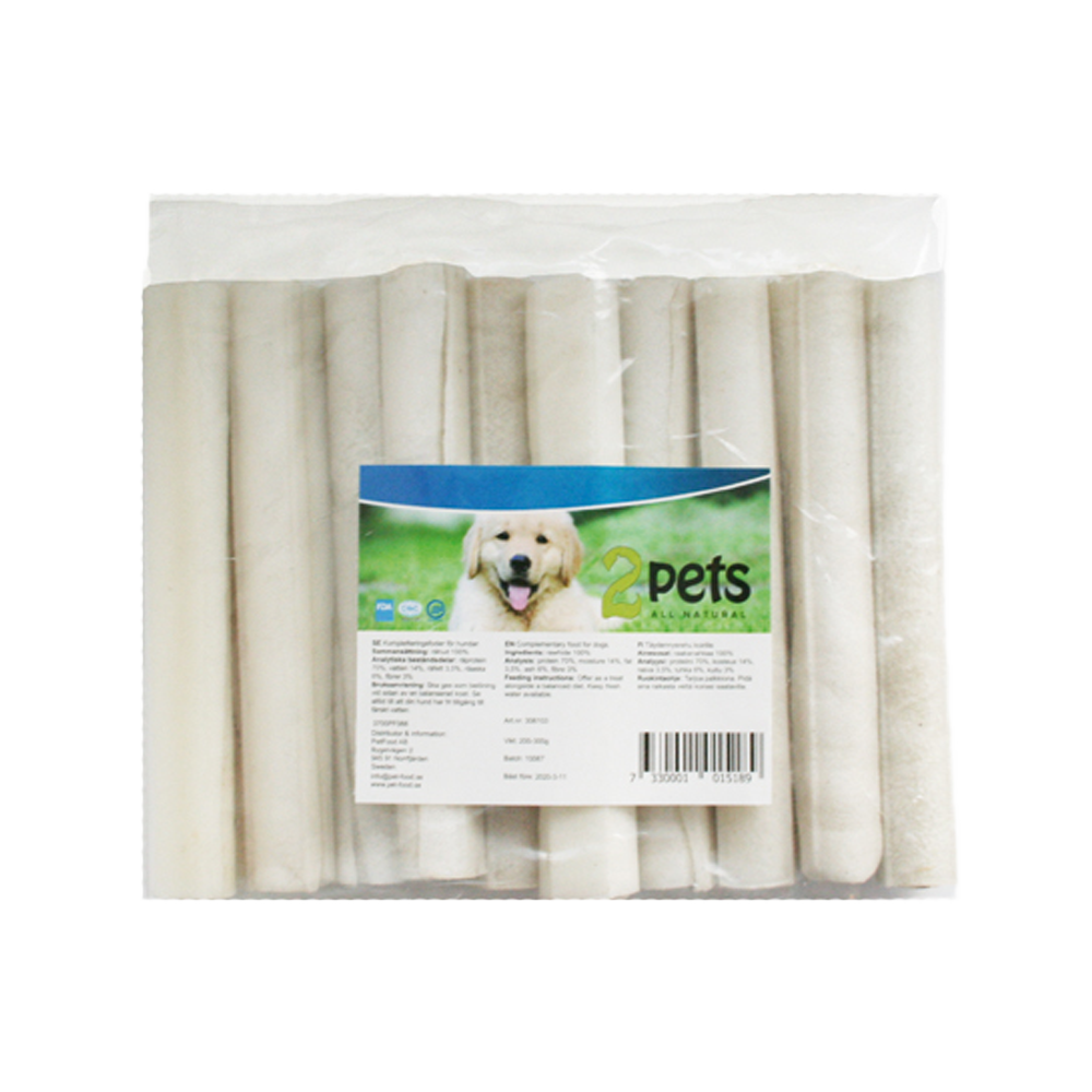 2Pets Tuggrulle Vit 12.5 CM - 1 ST | Endast 89 kr! - Zoogiganten