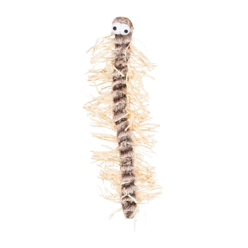 Tusindben Plys/Raffia - 33 CM