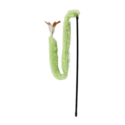 Kattevippestol med plysbånd - 48 CM