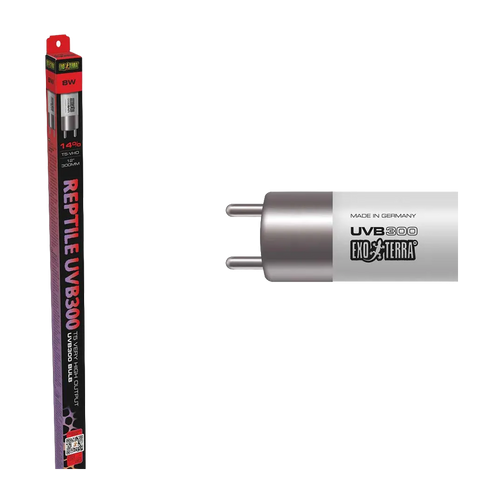 Reptile UVB300 T5 UVA/UVB - 8 WATT