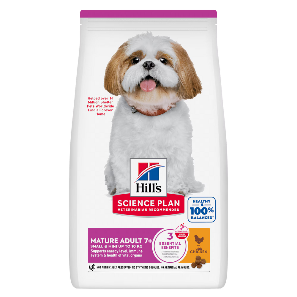 Hill's Science Plan Small & Mini Mature Adult med kyckling - 1.5 KG