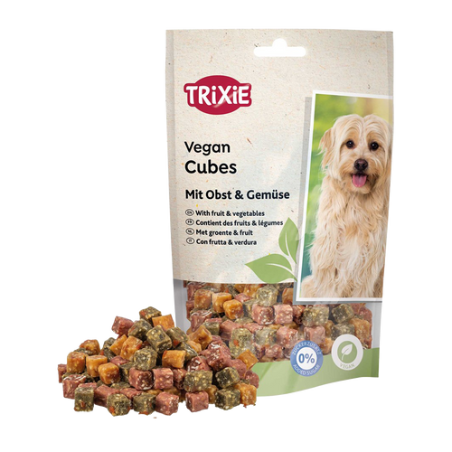 Veganske terninger med frugt og grøntsager - 100 g