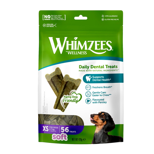 Whimzees bløde værdiposer XS - 56 ST
