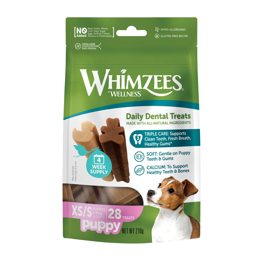 Whimzees Valp XS/S 28 ST - 210 G | Endast 119 kr! - Zoogiganten