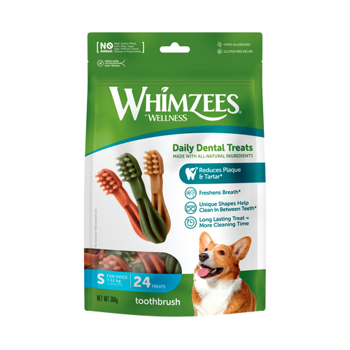 Whimzees Tandborste Star S 24 ST - 360 G | Endast 149 kr! - Zoogiganten