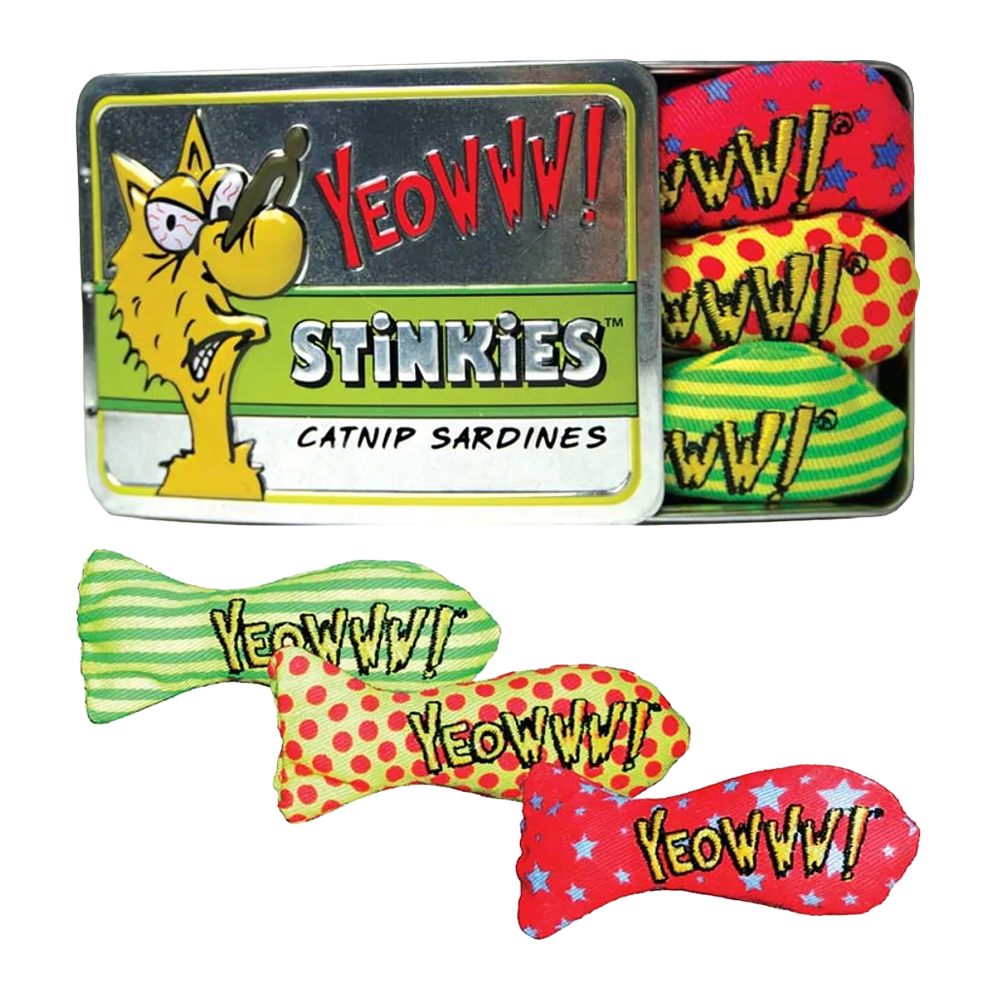 Yeowww Catnip Stinkies - 3-PAK