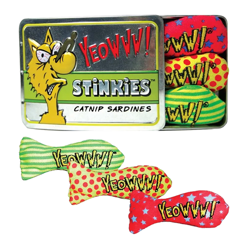 Yeowww Catnip Stinkies - 3-PAK