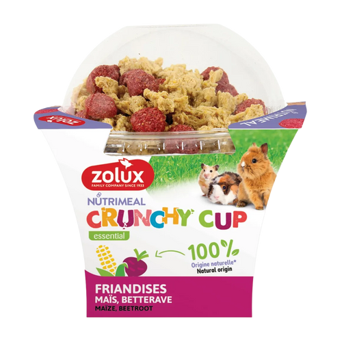 Zolux Crunchy Plain/Beetroot treats - 130G